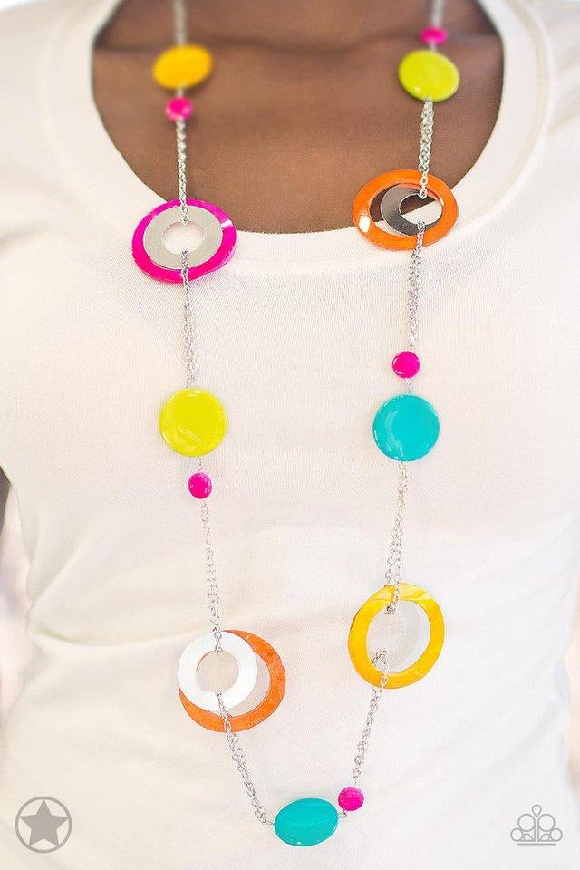 Kaleidoscopically Captivating - Multi Paparazzi Necklace