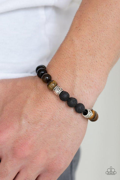 Mantra - Brown Bracelet