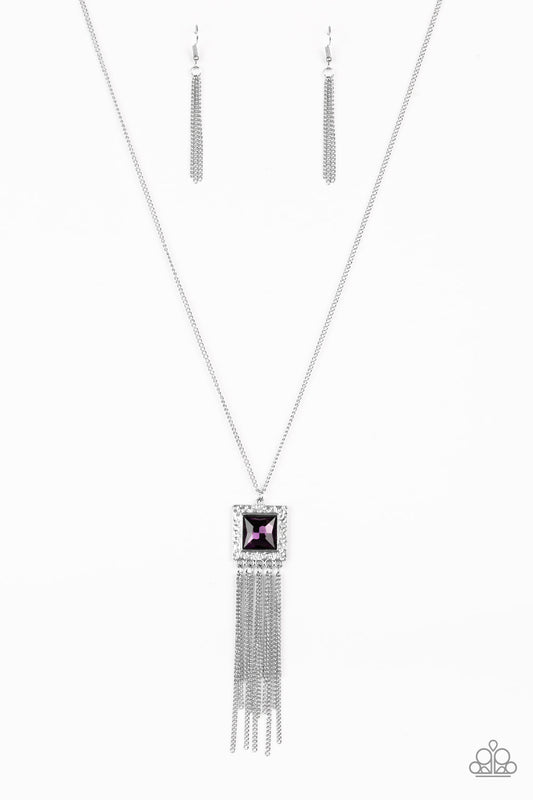 Shimmer Sensei - Purple Necklace