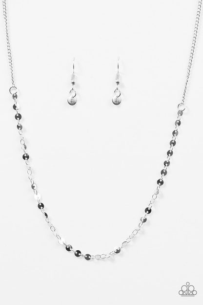 Right On The SPOTLIGHT - Silver Necklace