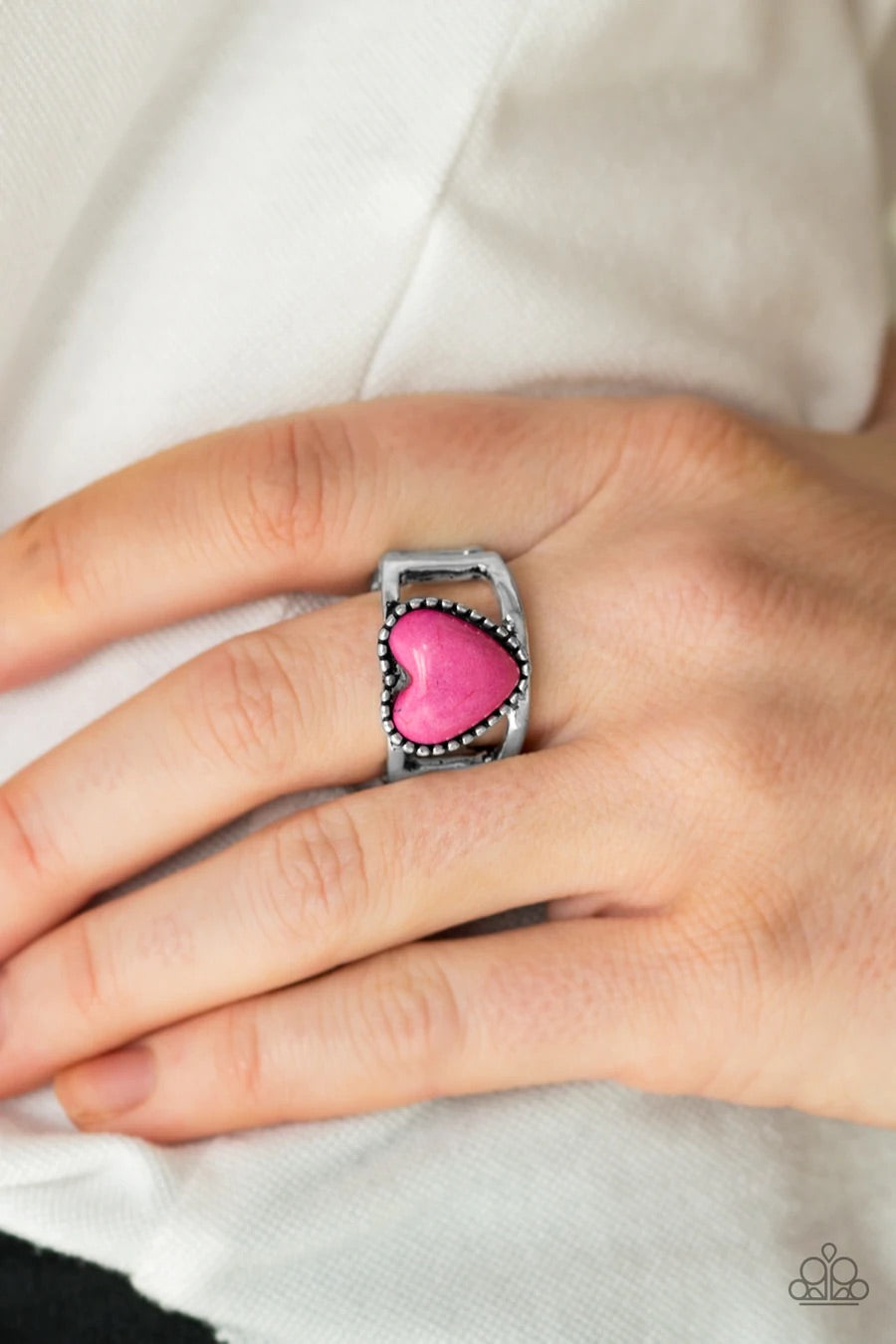 Rule With Your Heart - Pink Ring