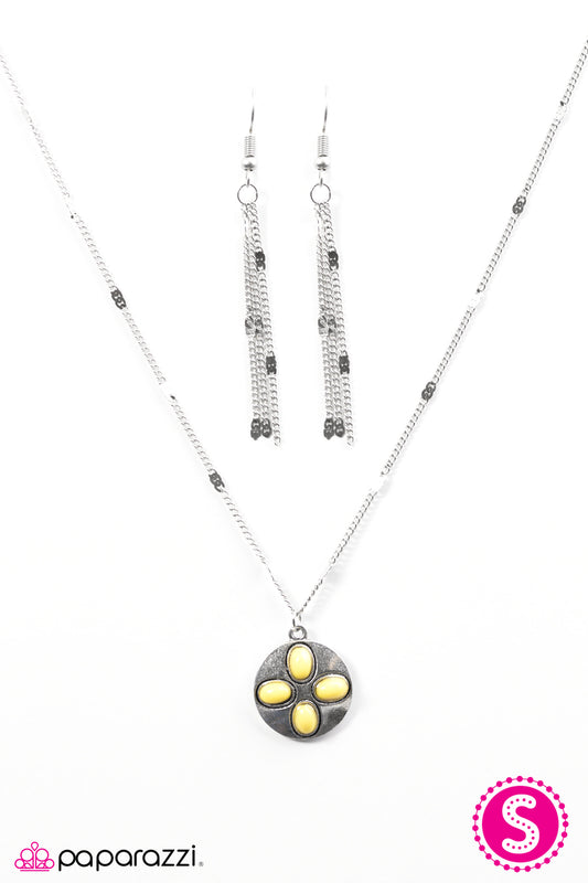 Summer Social - Yellow Necklace