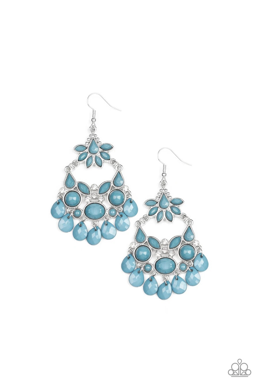 Garden Dream - Blue Paparazzi Earring