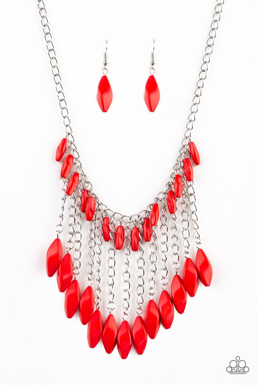 Venturous Vibes - Red Necklace