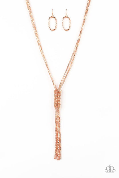 Boom Boom Knock You Out! - Copper Necklace