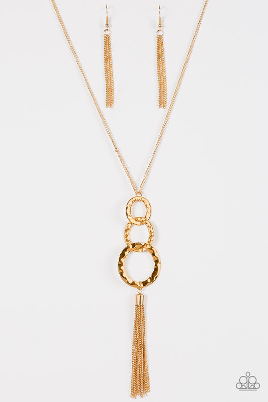 Don’t BOLD Back! - Gold Necklace