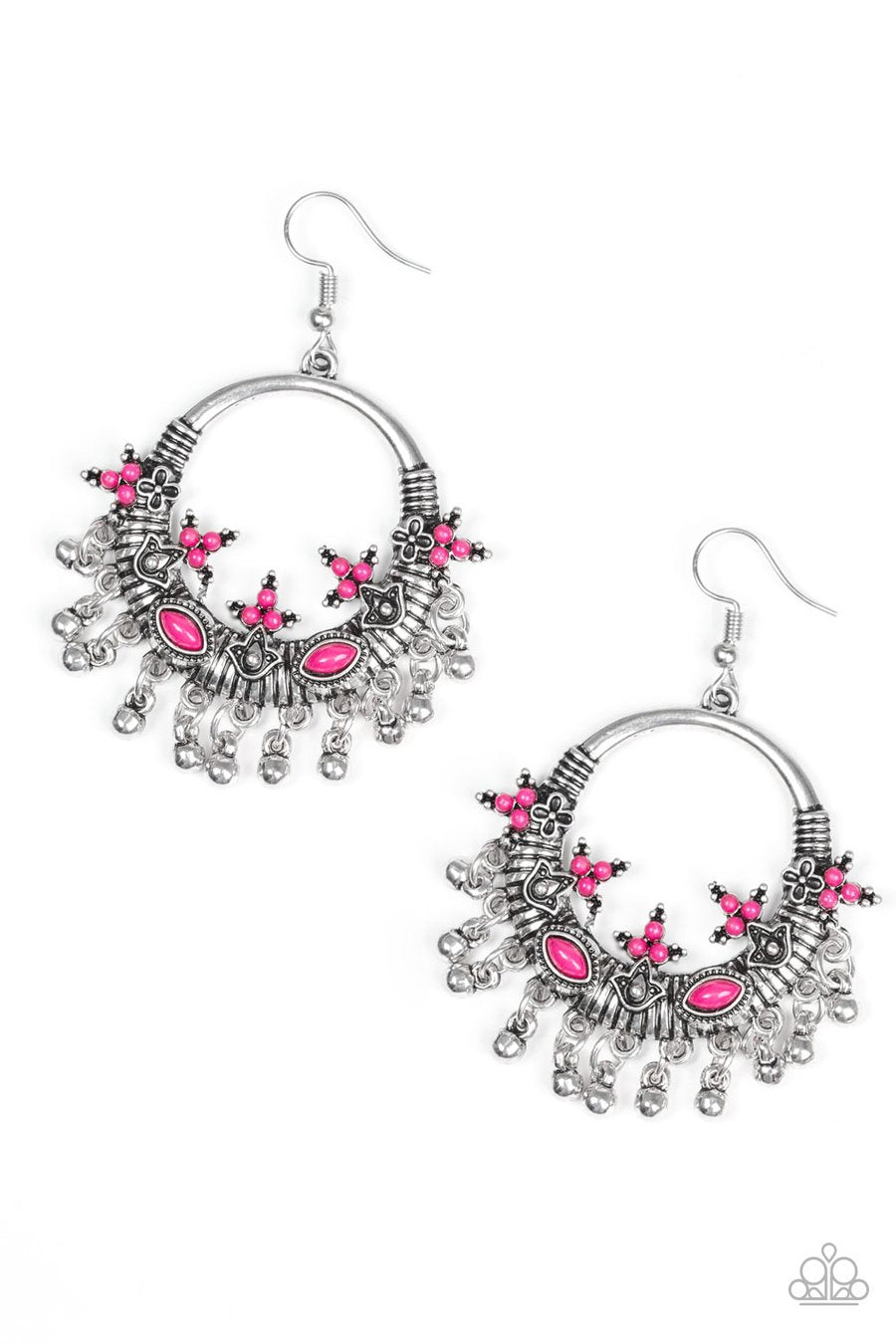 Musical Mantras - Pink Earring