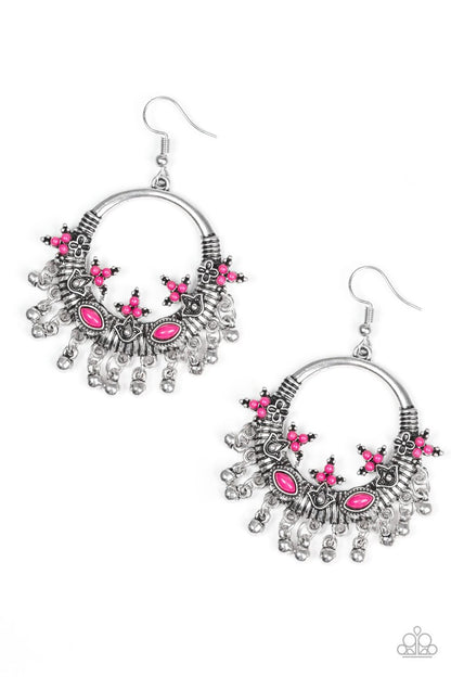 Musical Mantras - Pink Earring