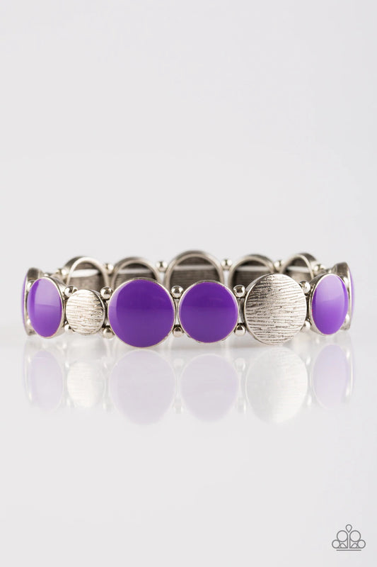 Bubble Blast - Purple Bracelet