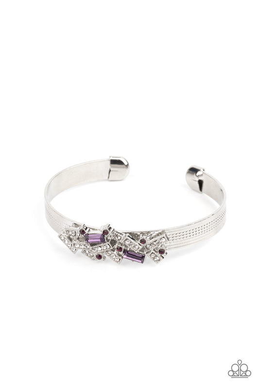 A Chic Clique - Purple Paparazzi Bracelet