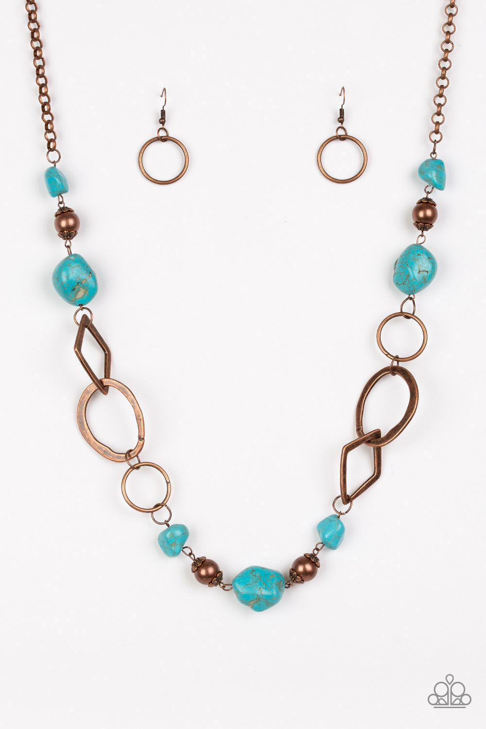 That’s TERRA-ific! - Copper/Blue Necklace