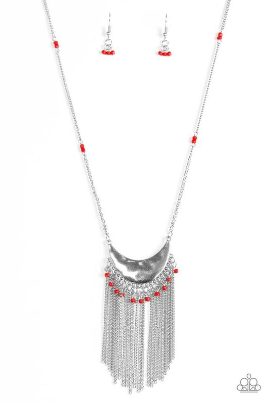Desert Trance - Red Necklace