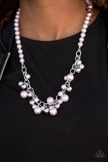 Classically Celebrity - Pink Necklace