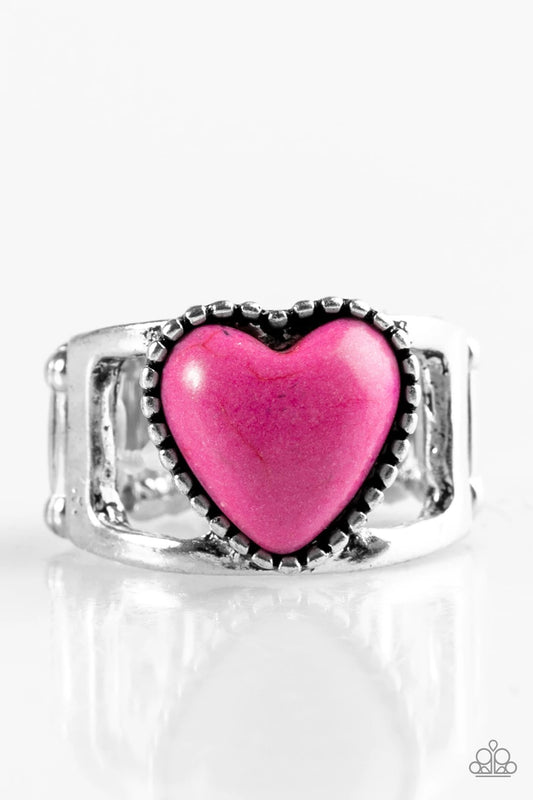 Rule With Your Heart - Pink Ring