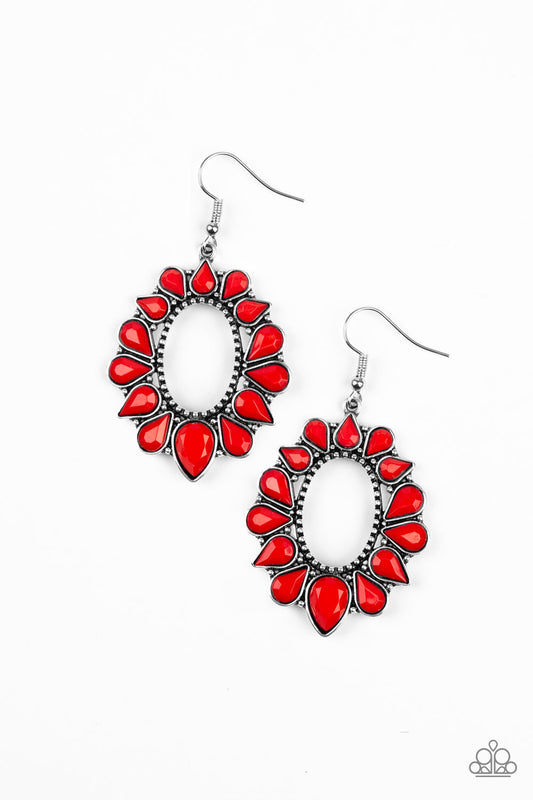 Fashionista Flavor - Red Earring