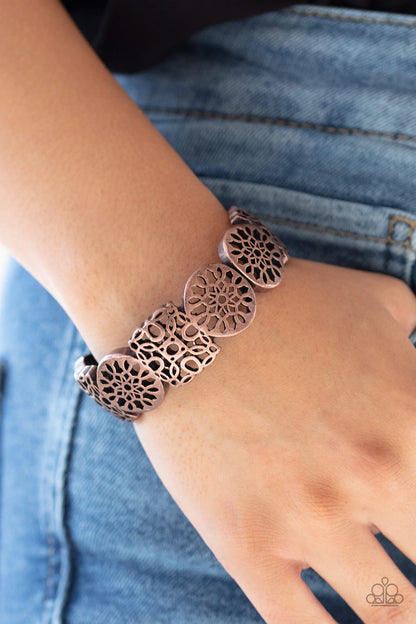 Mandala Mixer - Copper Bracelet