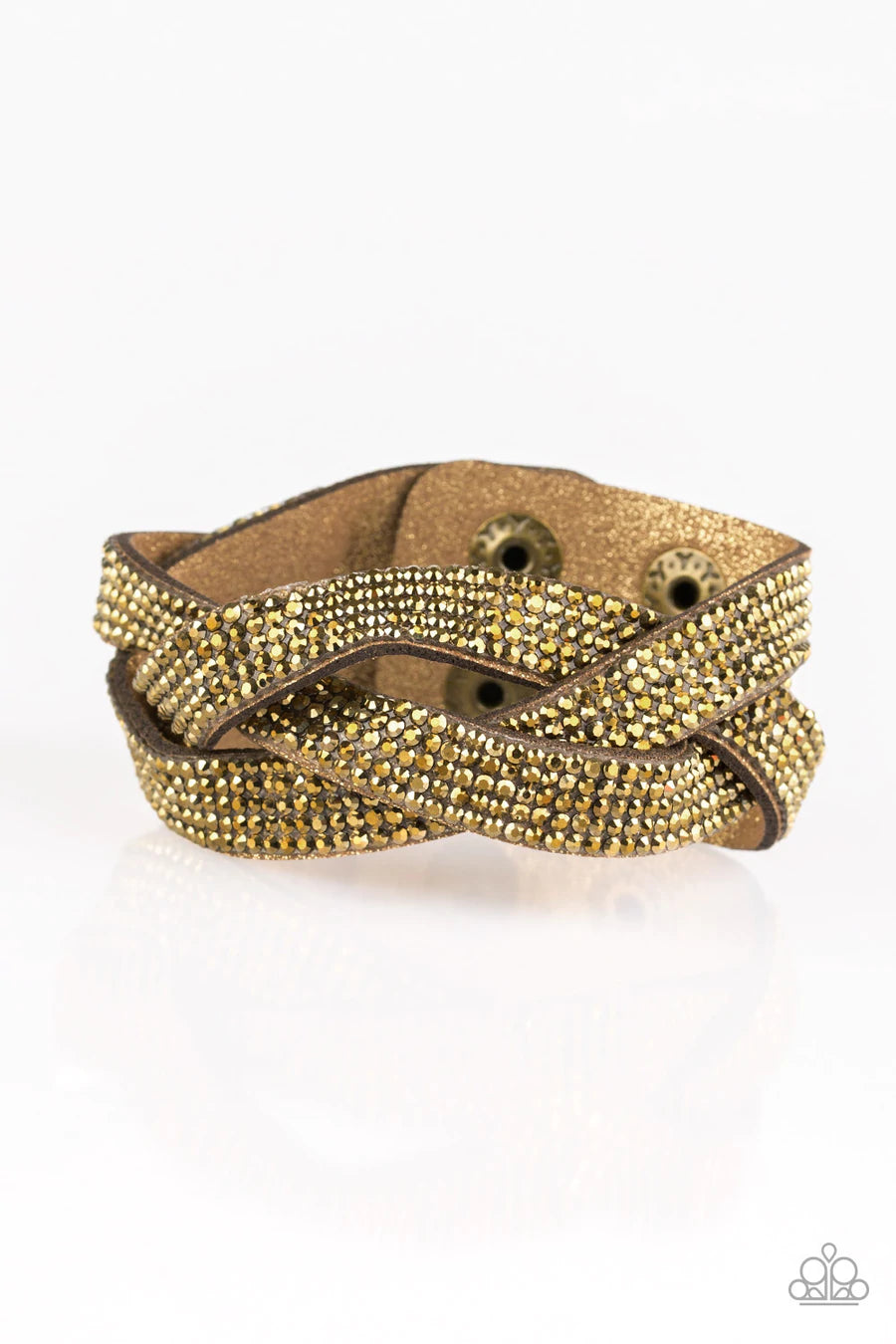 Nice Girls Finish Last - Brass Paparazzi Bracelet