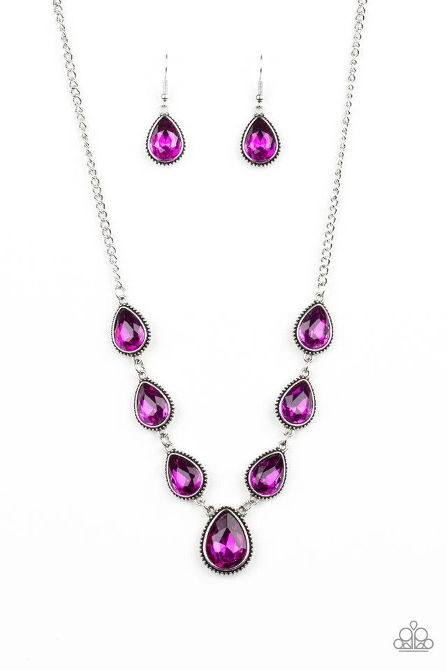 Socialite Social - Pink Necklace