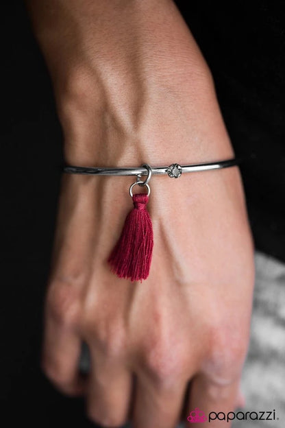 Genteel Genie - Red Paparazzi Bracelet