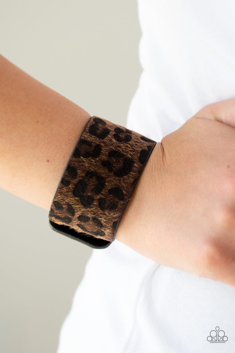 Cheetah Cabana - Brown Paparazzi Bracelet