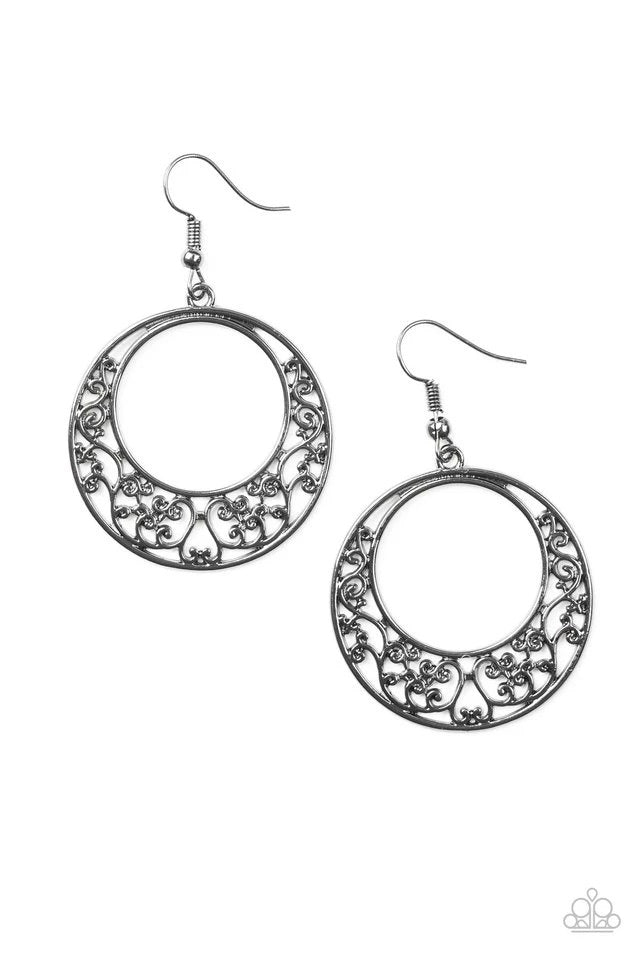 Newport Nautical - Black Earring