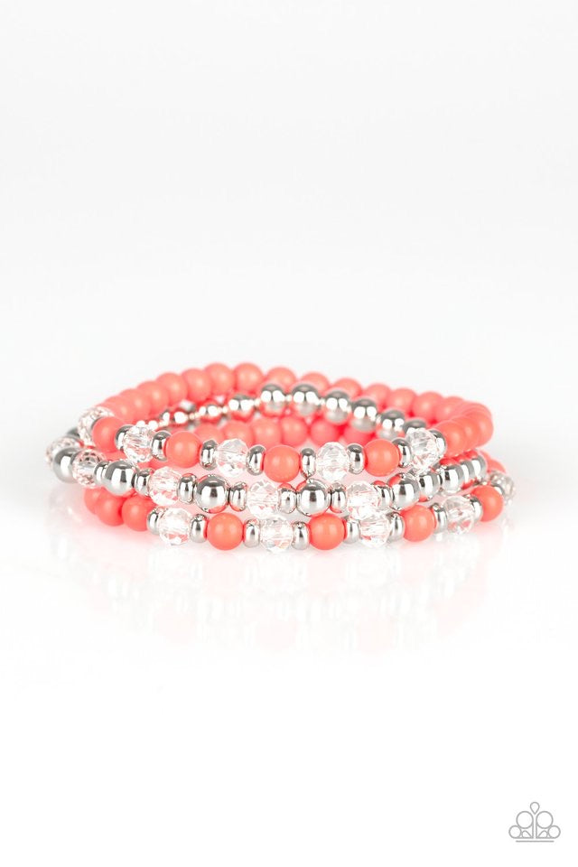 Irresistibly Irresistible - Orange Bracelet