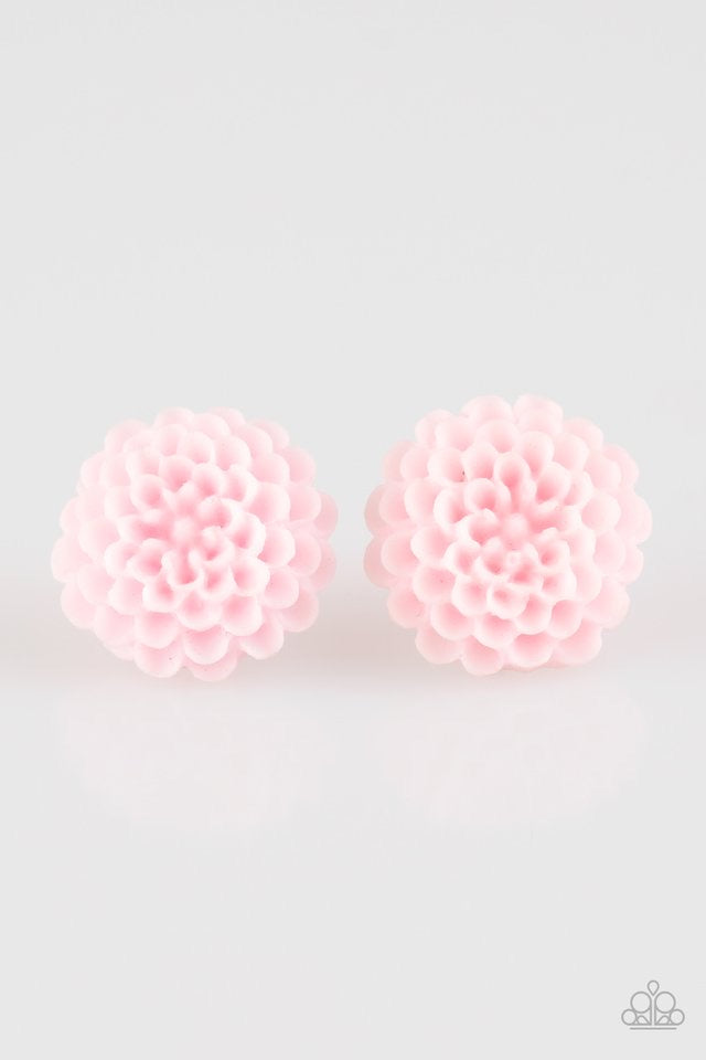 Dandelion Demure - Pink Post Earring