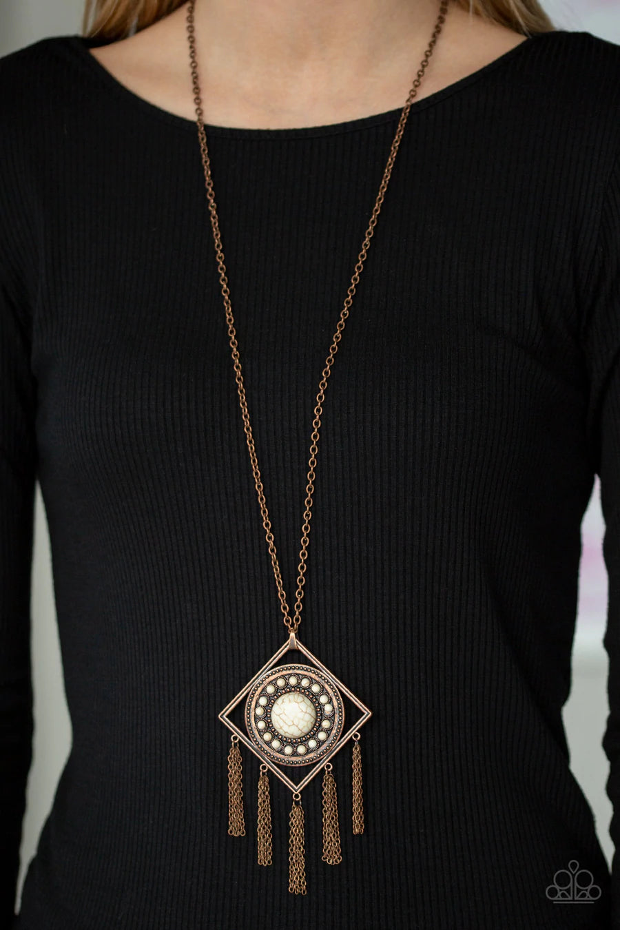 Sandstone Solstice - Copper Necklace