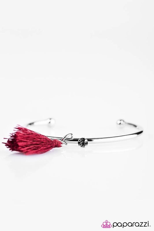 Genteel Genie - Red Paparazzi Bracelet