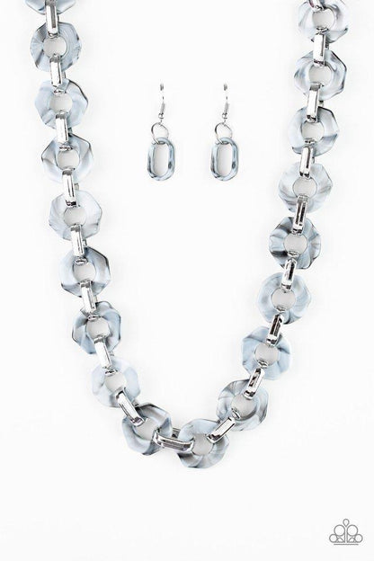 Fashionista Fever - Silver Necklace