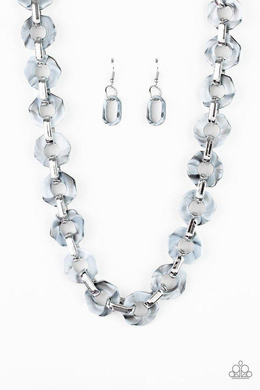 Fashionista Fever - Silver Necklace