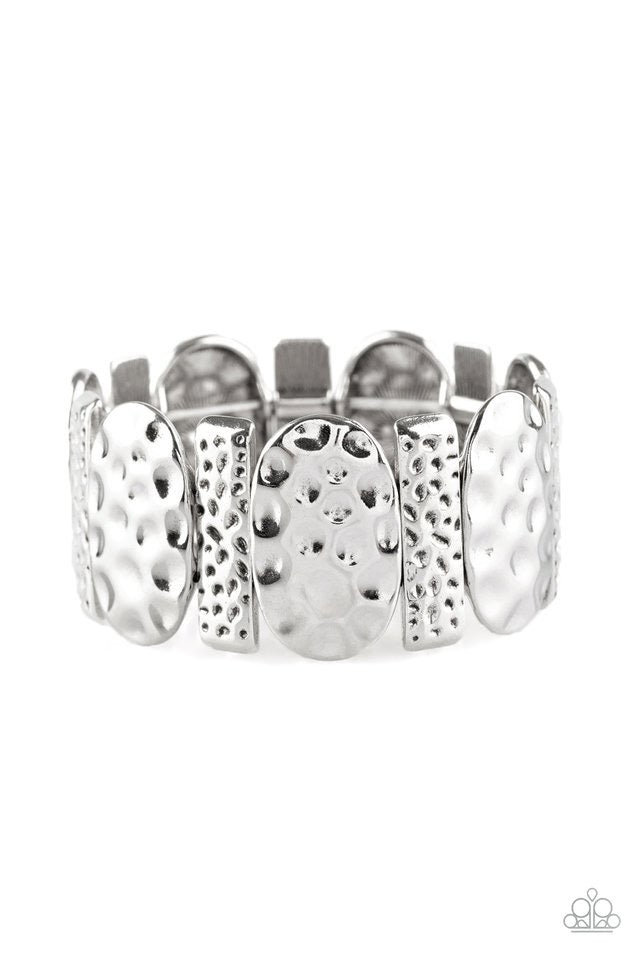 Cave Cache - Silver Paparazzi Bracelet