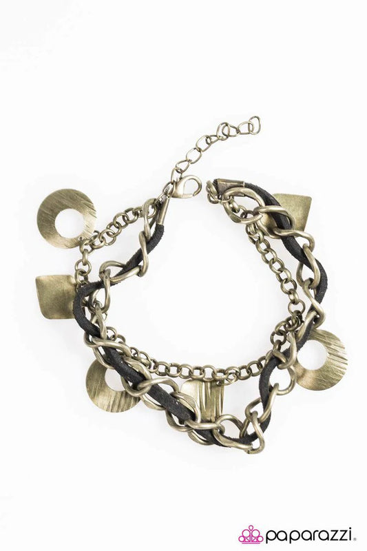 Fashion Fusion - Brass Bracelet