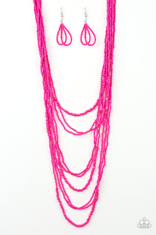 Totally Tonga - Pink Paparazzi Necklace