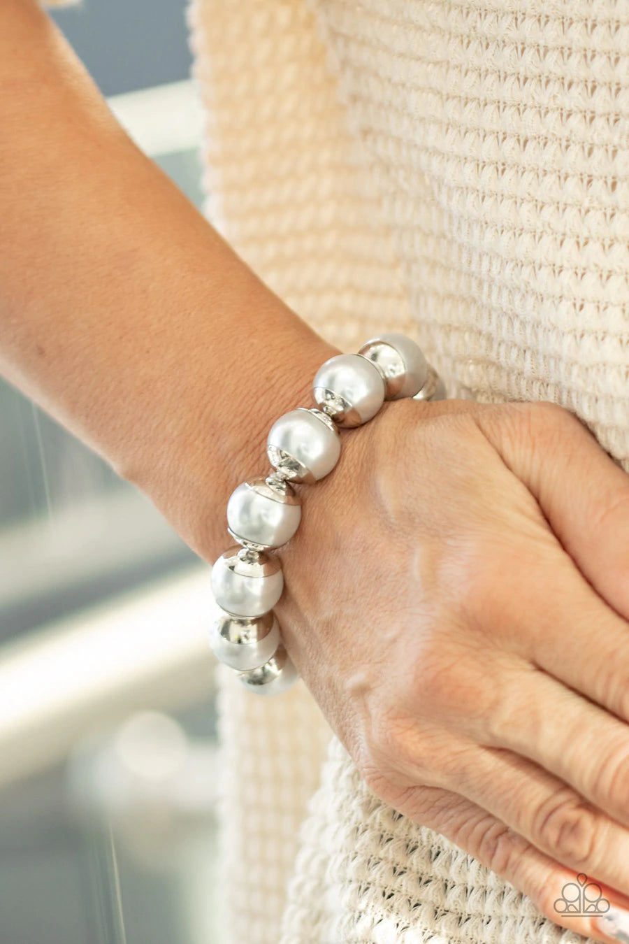 One Woman Show-STOPPER - Silver Bracelet