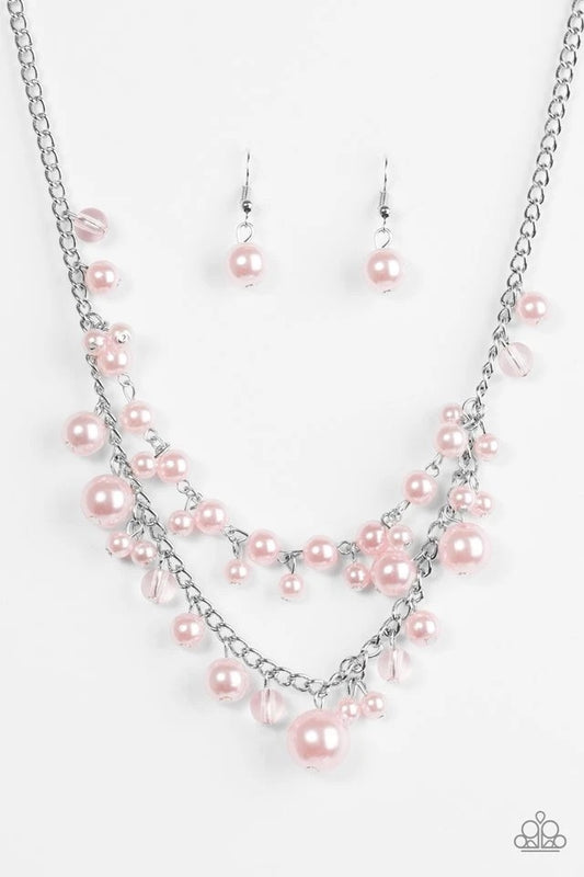 Blissfully Bridesmaid - Pink Necklace