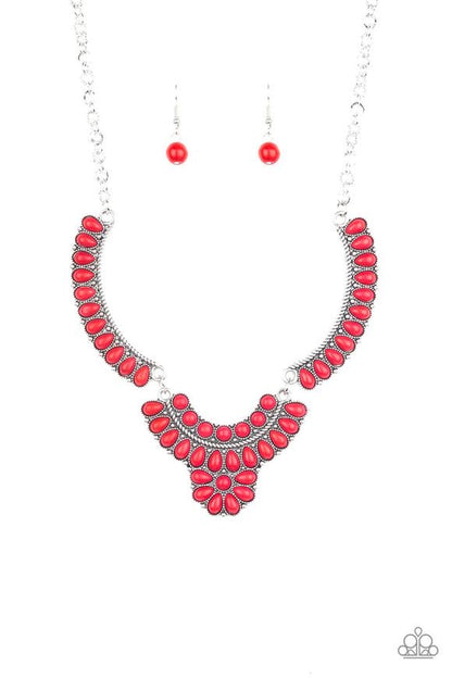 Omega Oasis - Red Necklace