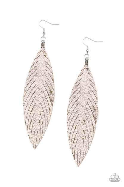 Feather Fantasy - Multi Paparazzi Earring