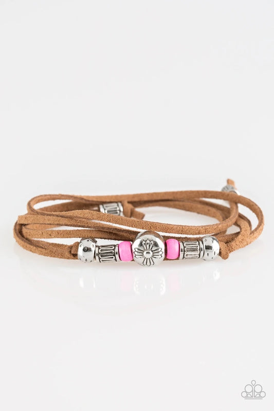 Find Your Way - Pink Bracelet