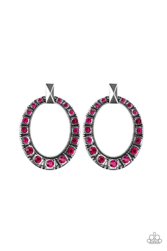 All For GLOW - Pink Post Earring