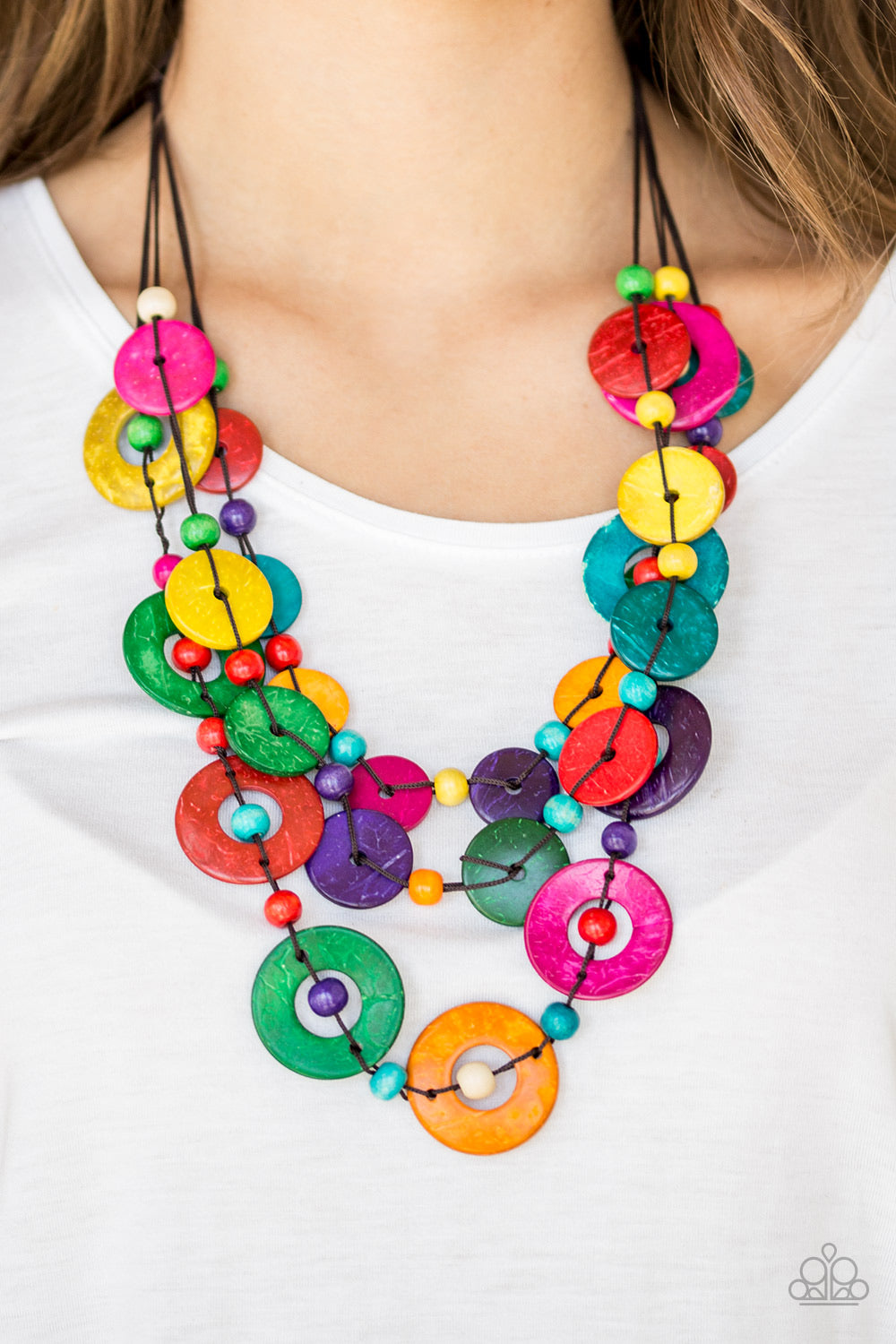 Catalina Coastin' - Multi Paparazzi Necklace