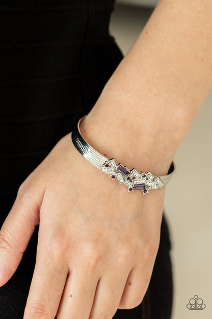 A Chic Clique - Purple Paparazzi Bracelet