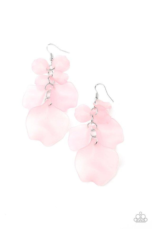 Fragile Florals - Pink Earring