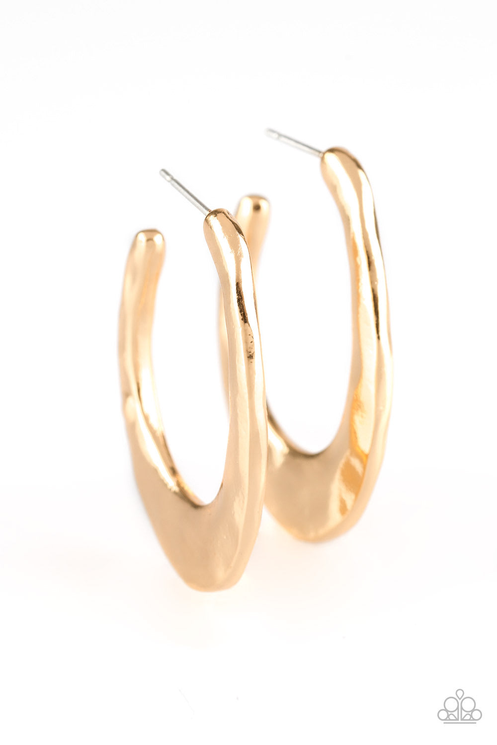 HOOP Me Up! - Gold Paparazzi Earring