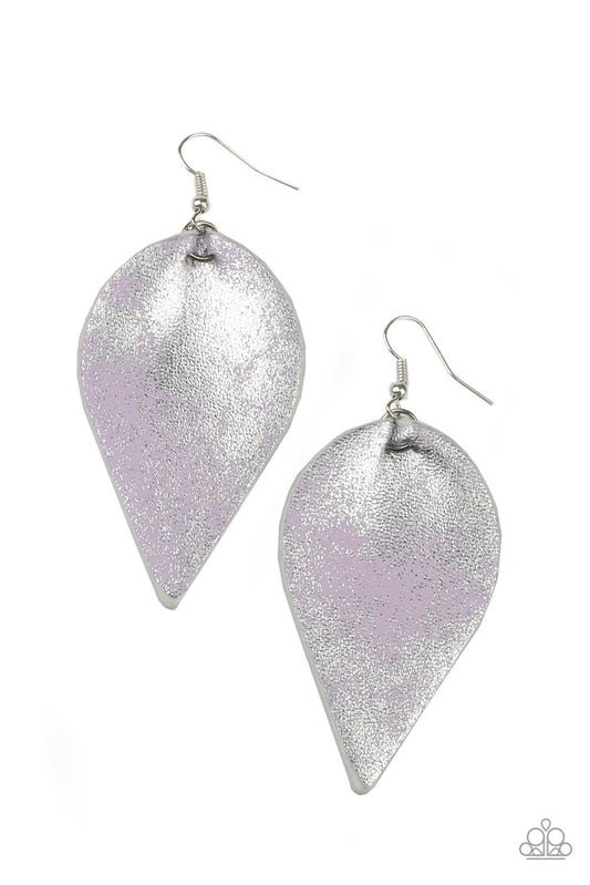 Enchanted Shimmer - Purple Earring