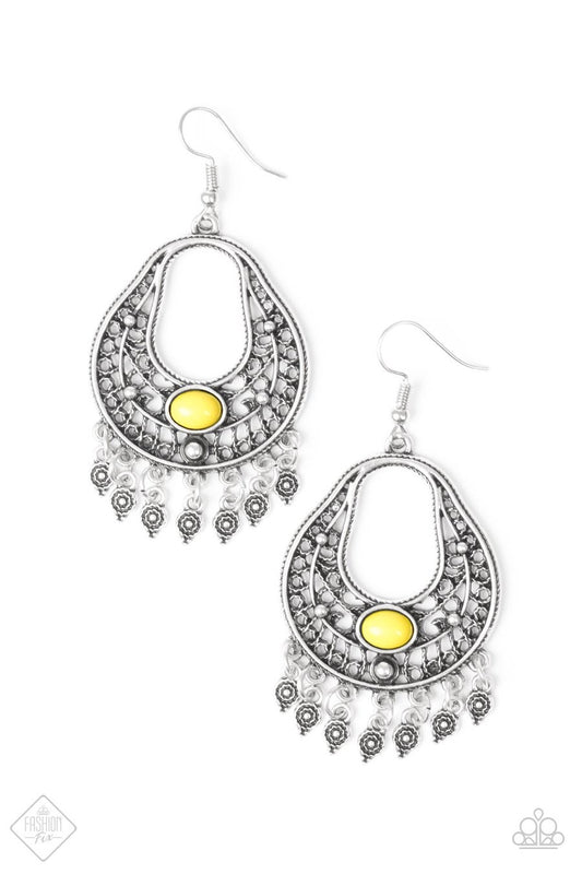 Shoreside Social - Yellow Earring