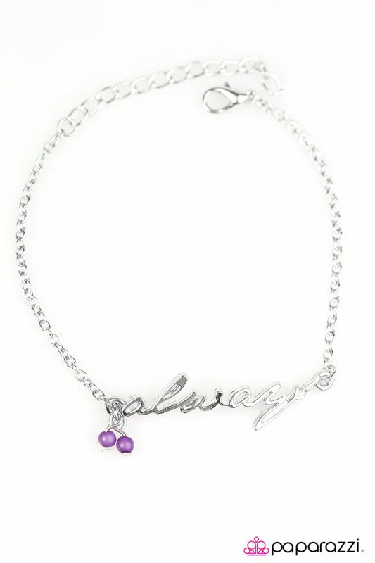 This I Promise You - Purple Bracelet