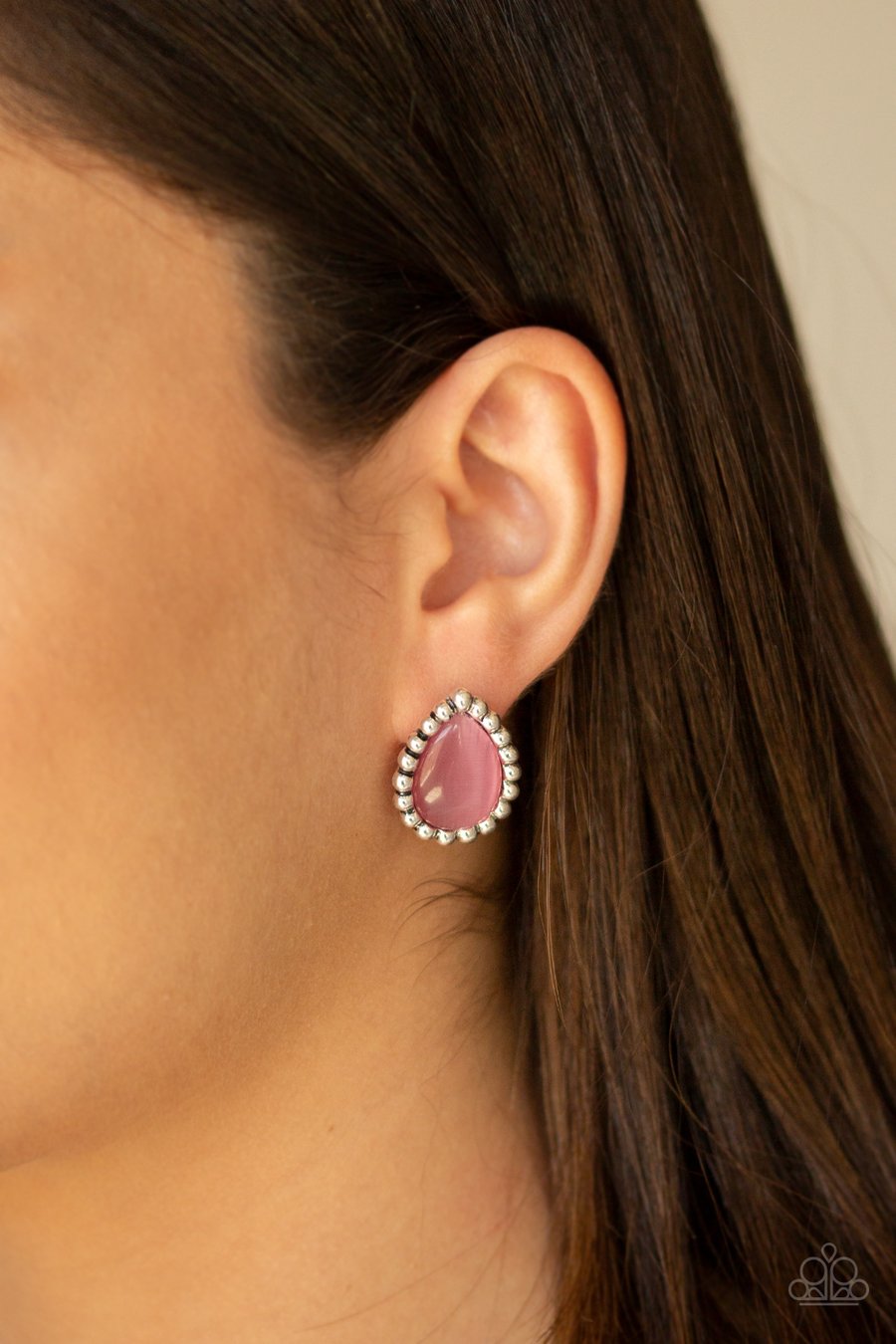 I Wanna GLOW - Pink Post Earring