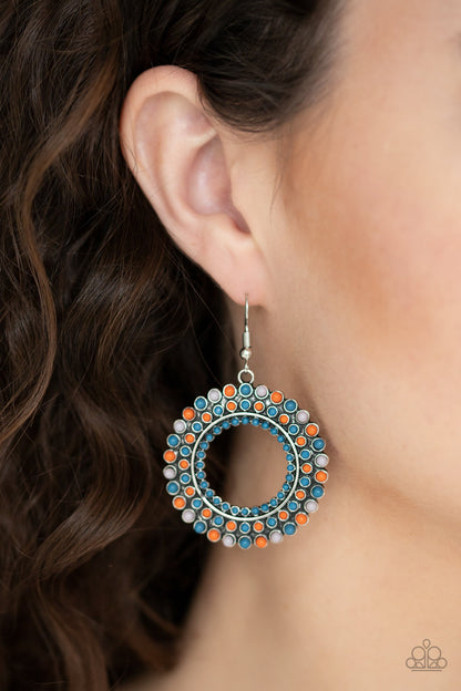 Rural Ripple - Multi Paparazzi Earring