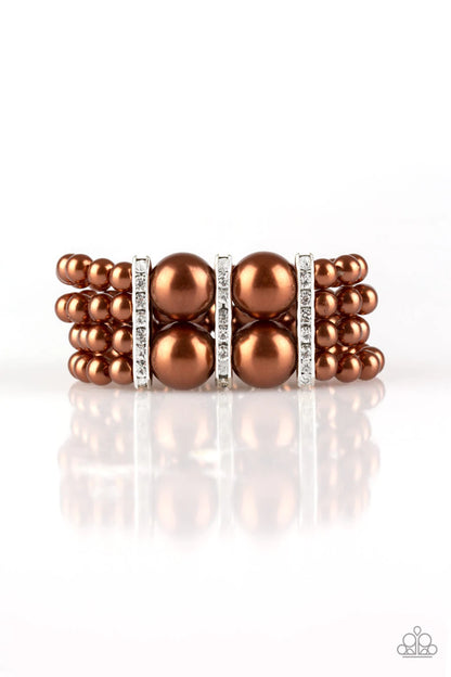 Romance Remix - Brown Paparazzi Bracelet